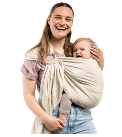 Boba Ring Sling Baby Carrier, Linen Pampas