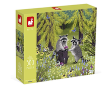 Shop Janod 500 Piece Puzzle, Racoons at GoodBuy Gear