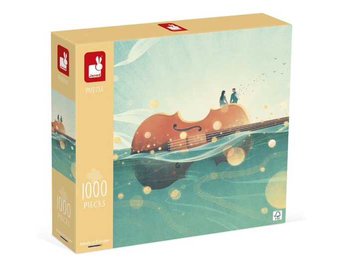 Janod 1000 Piece Puzzle, Violin Voyage