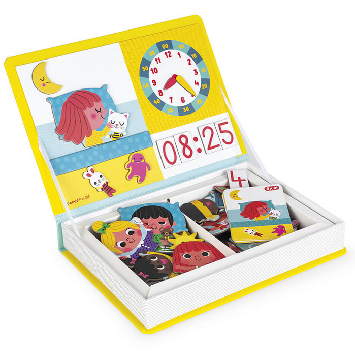 Janod Magneti' Book, Learn To Tell the Time