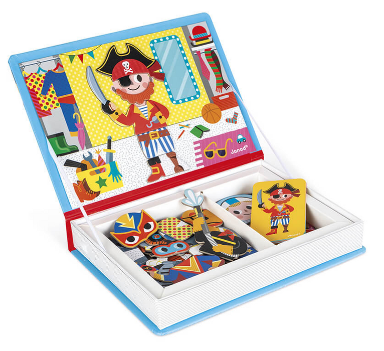 Janod Magneti' Book, Boy's Costumes