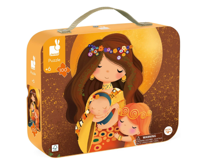 Janod 100 Piece Children’s Jigsaw Puzzle, Inspired by Klimt