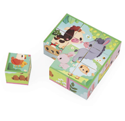 Shop Janod Puzzle Cubes, Farm Animals at GoodBuy Gear