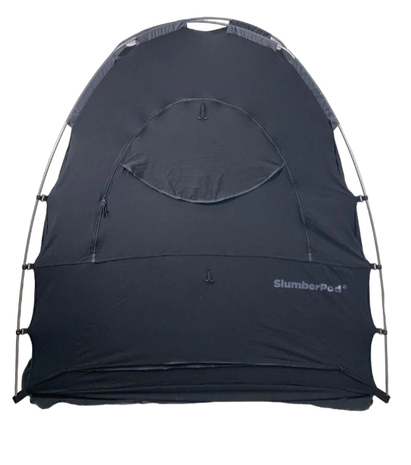 SlumberPod 2.0 Sleep Canopy, Black with Gray