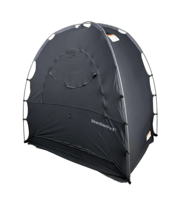 SlumberPod 2.0 Sleep Canopy, Black with Gray