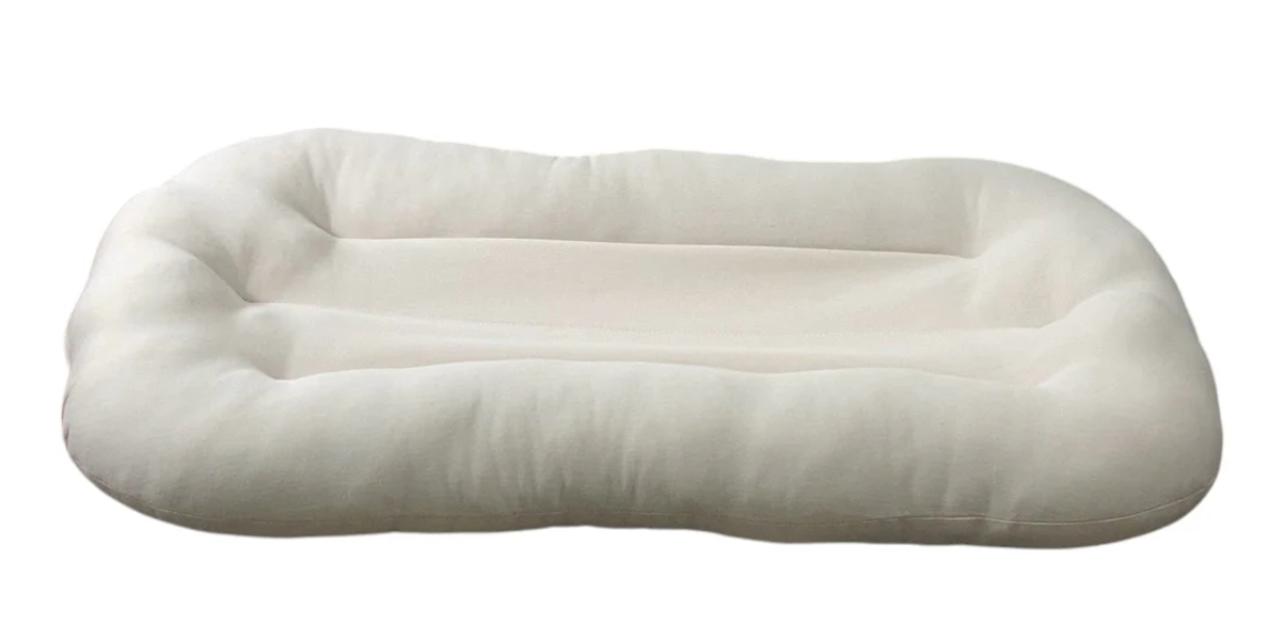 Snuggle Me Organic Sensory Toddler Lounger, Natural