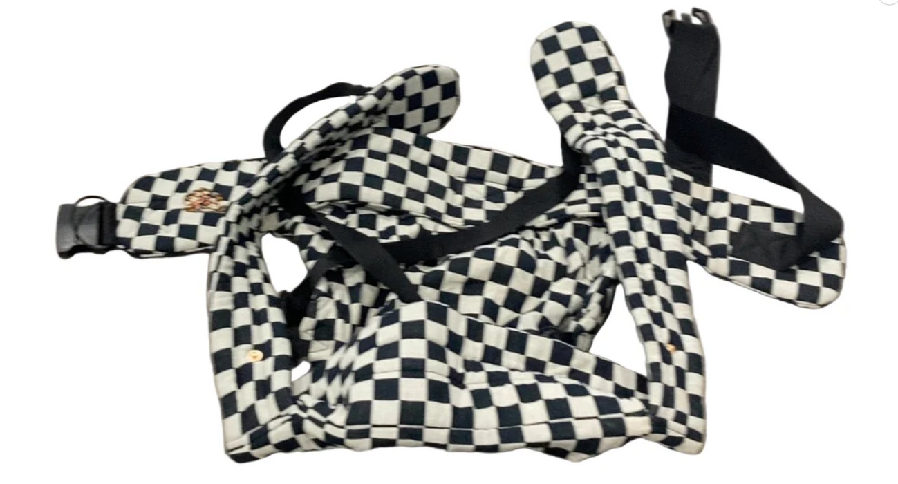 Mabē The Monarch Carrier, Ebony Check