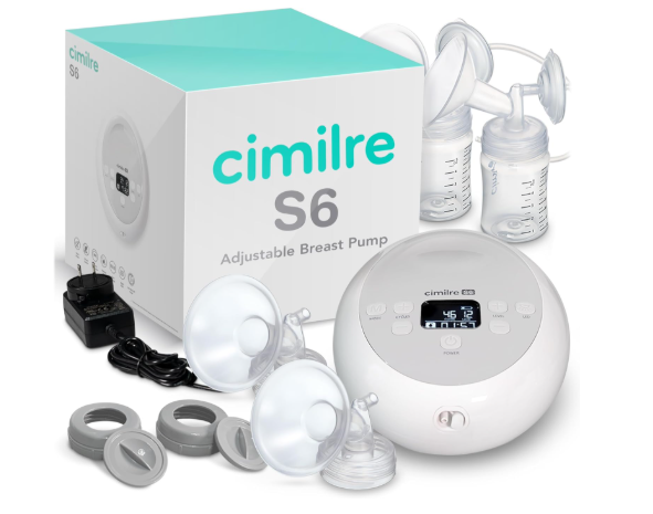 Cimilre S6 Adjustable Breast Pump, Double Electric