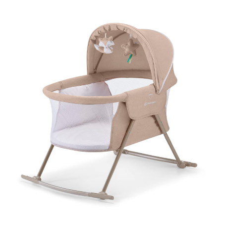 Kinderkraft LOVI Travel Bassinet, Beige