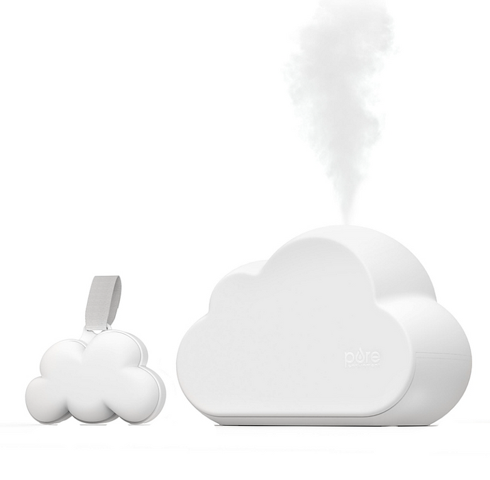 Pure Enrichment PureBaby Baby Cloud Set Portable Sound Machine And Humidifier