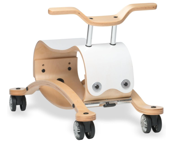 Wishbone Mini-Flip Racer, White