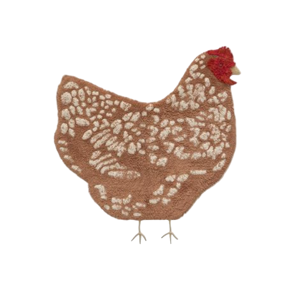 Lorena Canals Washable Rug Chicken