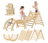 Shop Tiny Land 3-in-1 Montessori Climbing Set, Natural at GoodBuy Gear