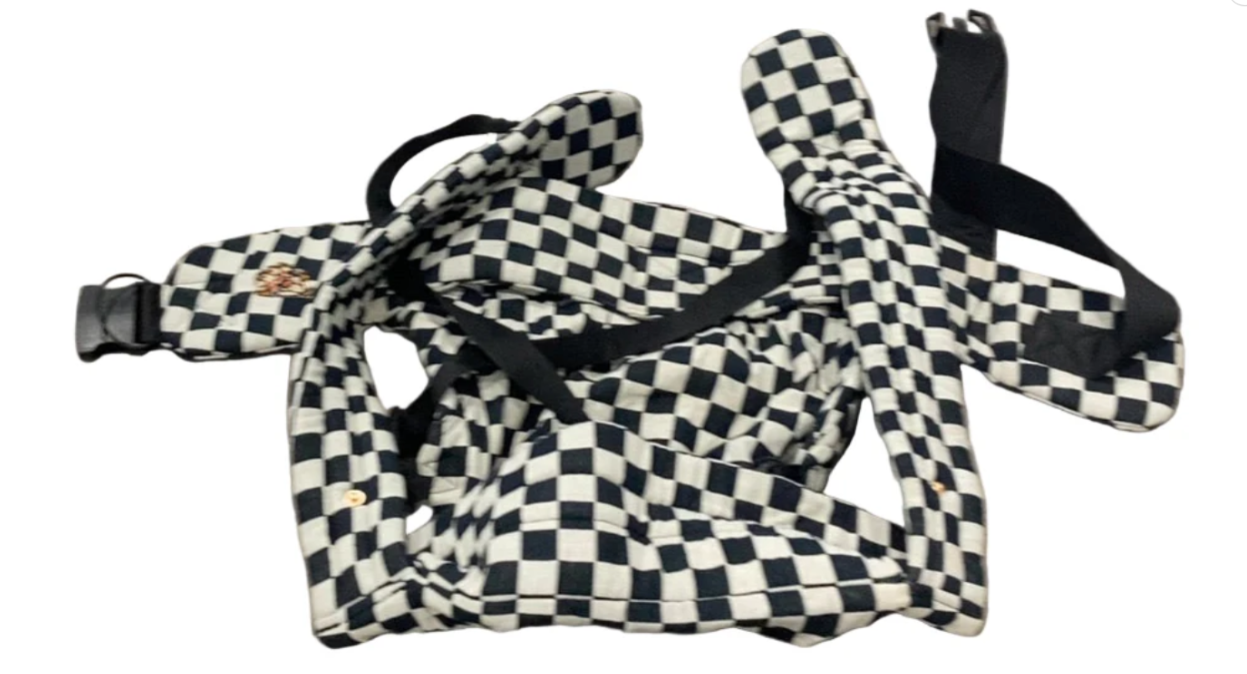 Mabē The Monarch Carrier, Ebony Check