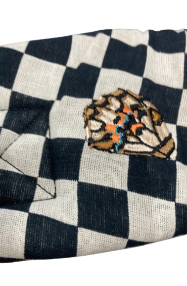 Mabē The Monarch Carrier, Ebony Check