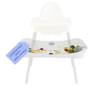 Shop Catchy The Food Catcher For High Chairs, White, For IKEA Antilop High Chair at GoodBuy Gear