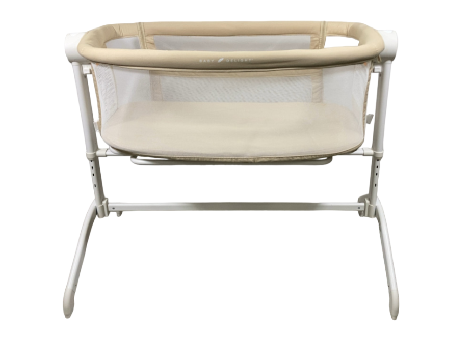 Baby Delight Beside Me Wink Bassinet & Bedside Sleeper, Organic Oat