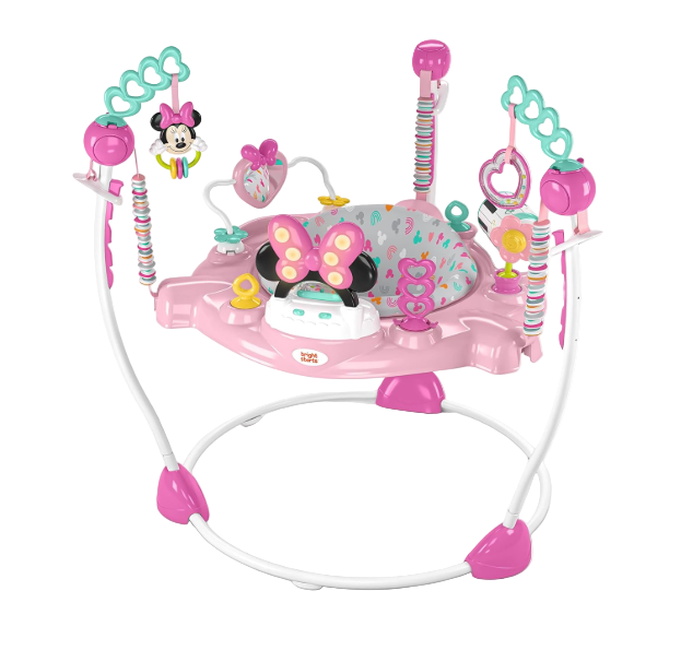 Bright Starts Activity Jumper, Disney Baby Minnie Mouse Forever Besties