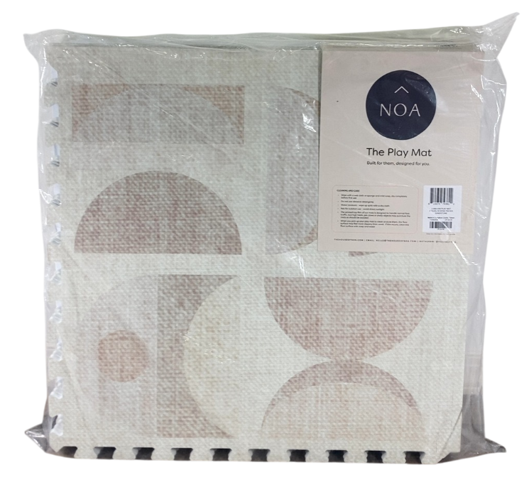 House of Noa Little Nomad Play Mat, 4x8, Luna, Sandstone