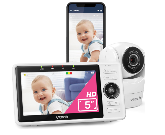 VTech Upgraded Smart WiFi Baby Monitor, VM901