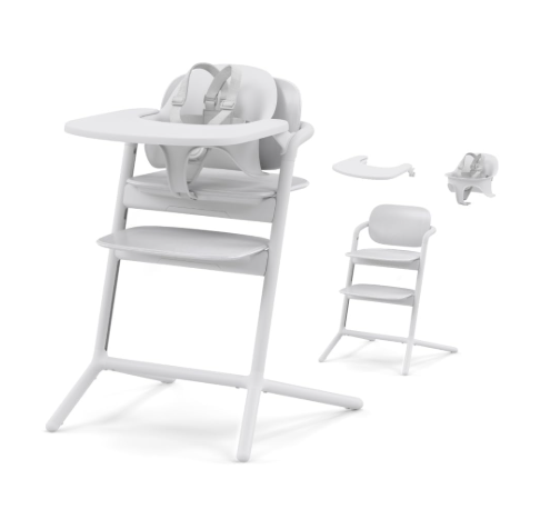 Cybex Lemo Chair 3-in-1 Set, All White