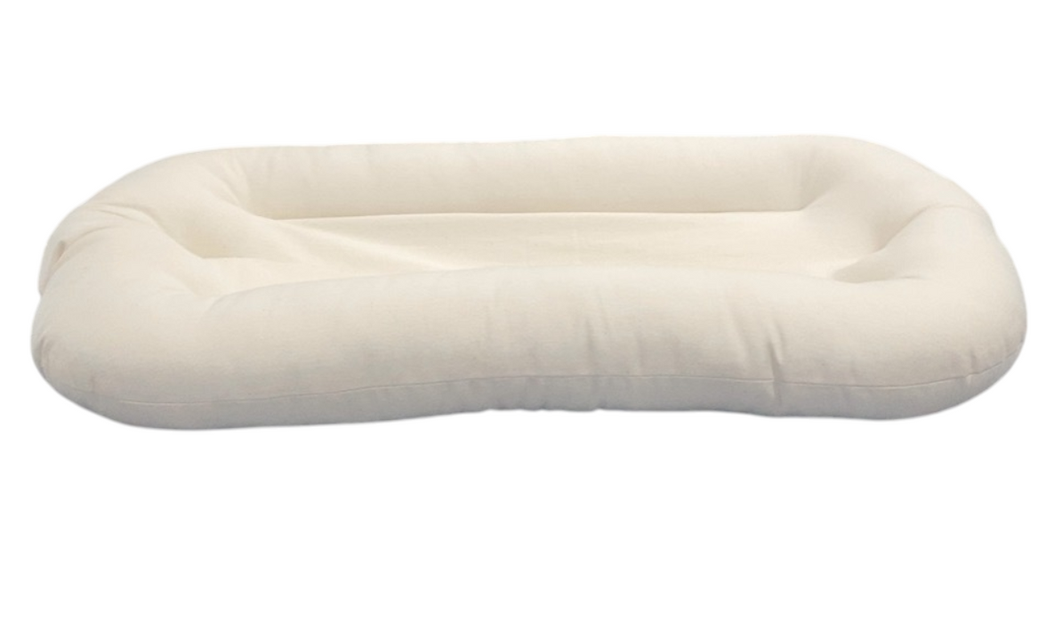 Snuggle Me Organic Sensory Toddler Lounger, Natural