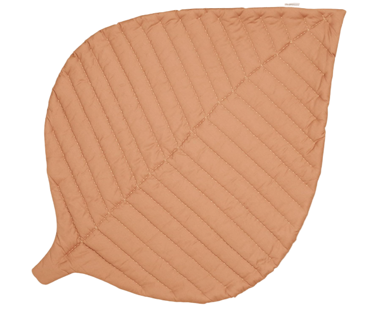 Toddlekind Leaf Mat, Camel