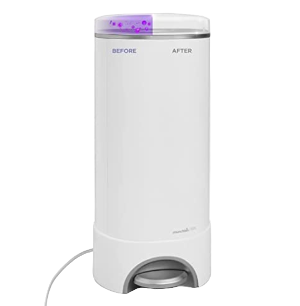 Munchkin UV Diaper Pail, White
