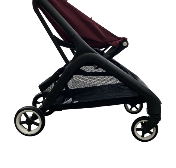 Bugaboo Butterfly Stroller, 2024, Black, Dark Cherry, Dark Cherry