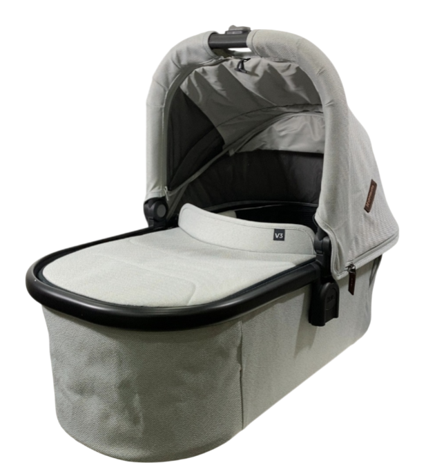 UPPAbaby Bassinet V3, Savannah (Pearl Gray Jacquard)