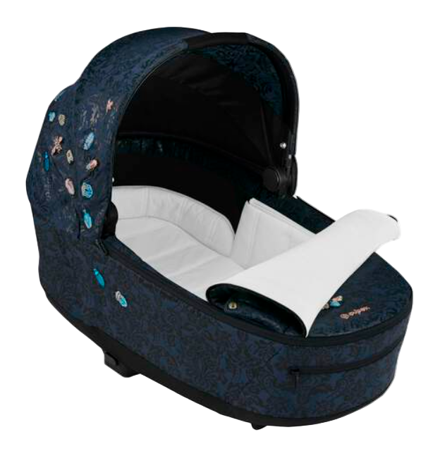 Cybex PRIAM Lux Carry Cot, Jewels Of Nature