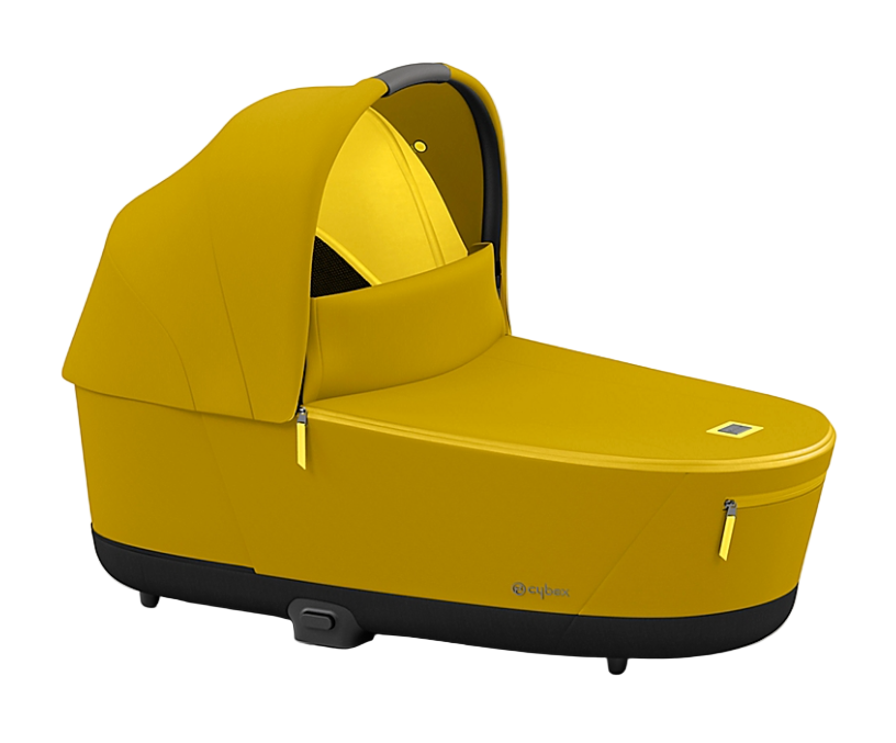 Cybex PRIAM Lux Carry Cot, Mustard Yellow