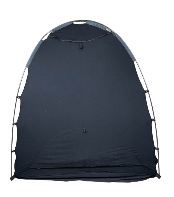 SlumberPod 3.0 Sleep Canopy with Fan, Black with Gray Accents