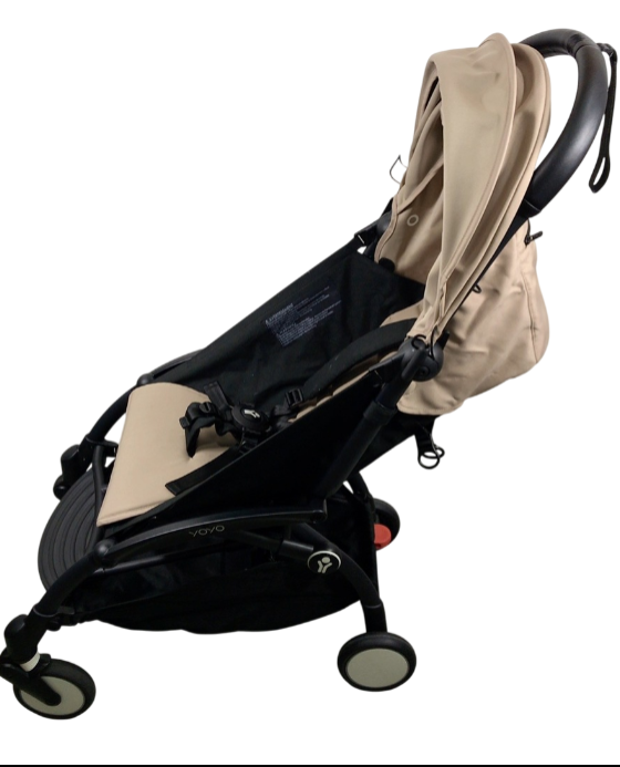 Stokke YOYO3 Complete Stroller, 2024, Black, Bonpoint Beige
