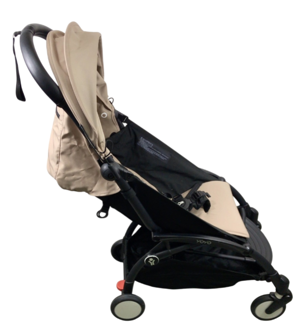 Stokke YOYO3 Complete Stroller, 2024, Black, Bonpoint Beige