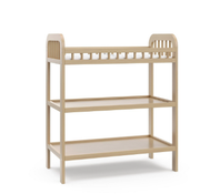 Shop Stork Craft Pasadena Changing Table with Water-Resistant Changing Pad, Driftwood at GoodBuy Gear