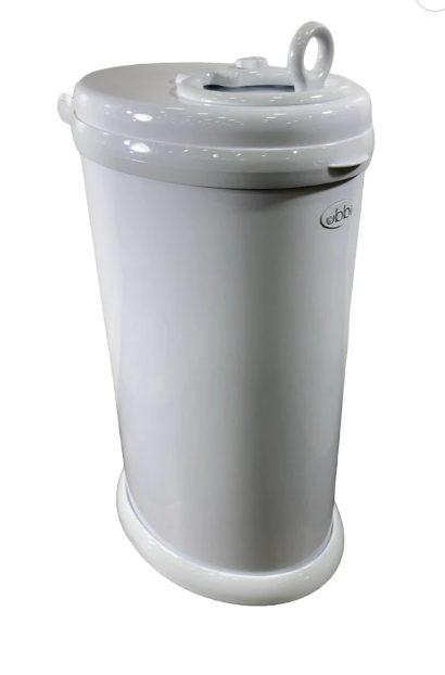 Ubbi Diaper Pail, White