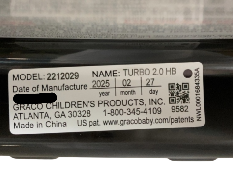 Graco TurboBooster 2.0 Highback Booster, 2025, Geo Pop