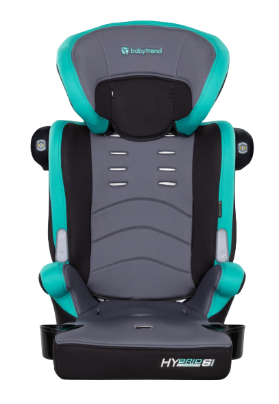 Baby Trend Hybrid 3-in-1 Combination Booster Car Seat, Hoboken Teal, 2025, With Side Impact Protection