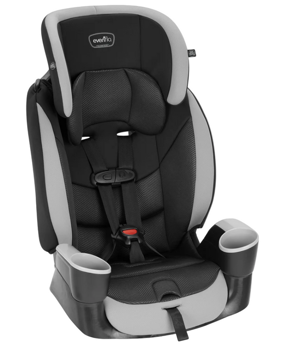 Evenflo Maestro Sport 2-In-1 Booster Car Seat, 2025, Granite Gray