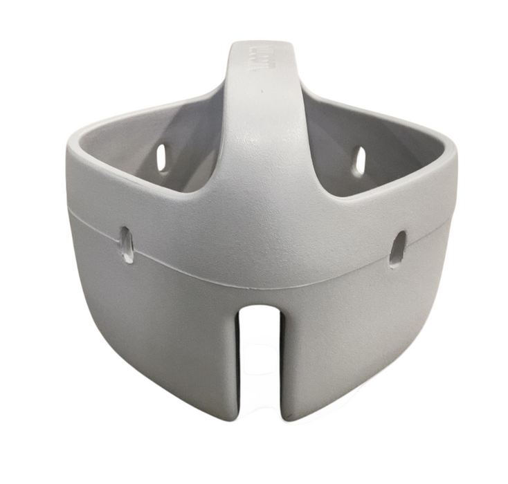 Woom POP Kids' Bike Basket, Pebble Grey