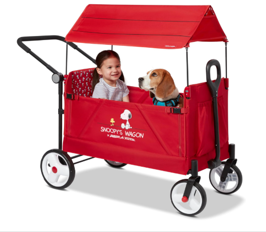 Radio Flyer Snoopy's Wagon, Red