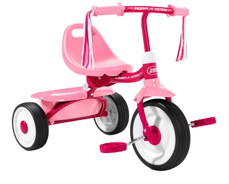 Radio Flyer Fold 2 Go Trike, Pink