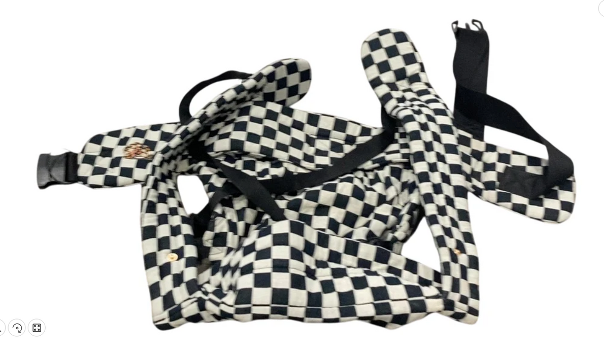 Mabē The Monarch Carrier, Ebony Check