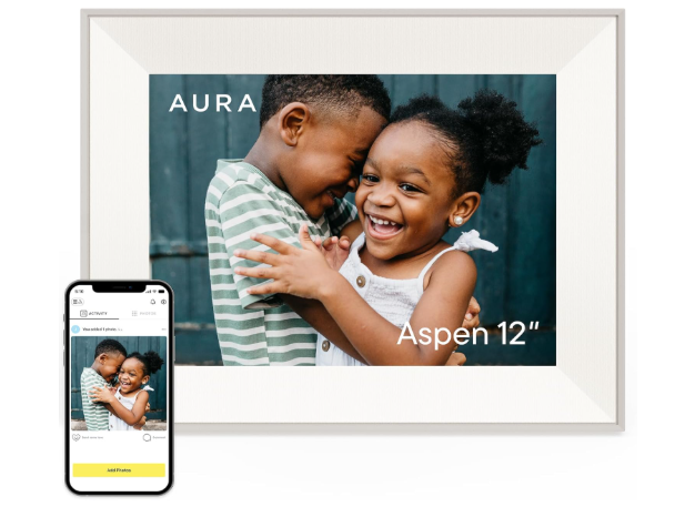 Aura Aspen Frame 12", Clay with Paper Mat