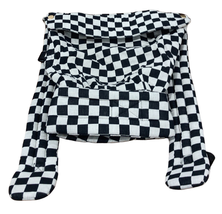 Mabē The Monarch Carrier, Ebony Check