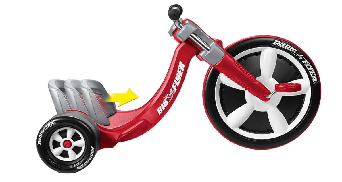 Radio Flyer Deluxe Big Flyer, Red