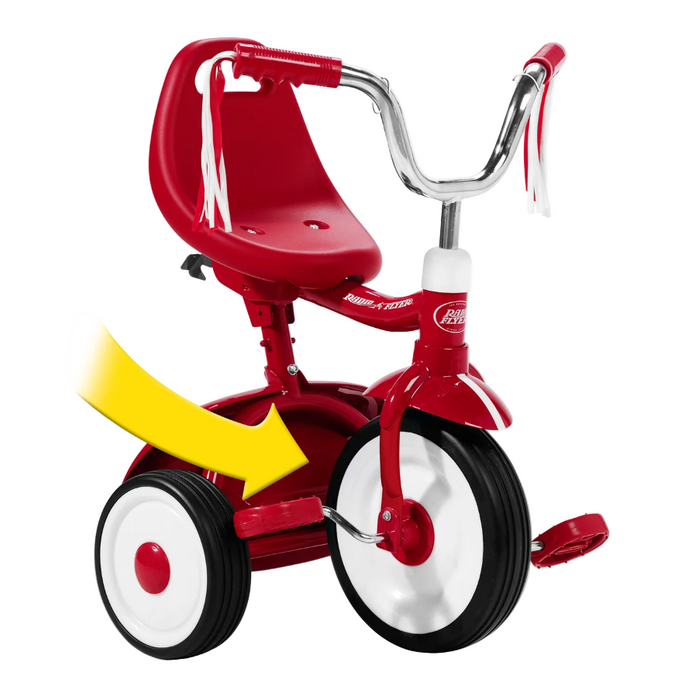 Radio Flyer Fold 2 Go Trike, Red