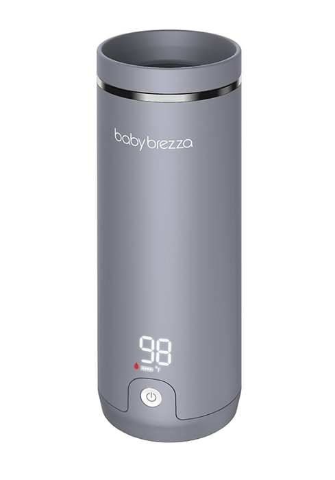 Baby Brezza Super Fast Portable Bottle Warmer, Gray
