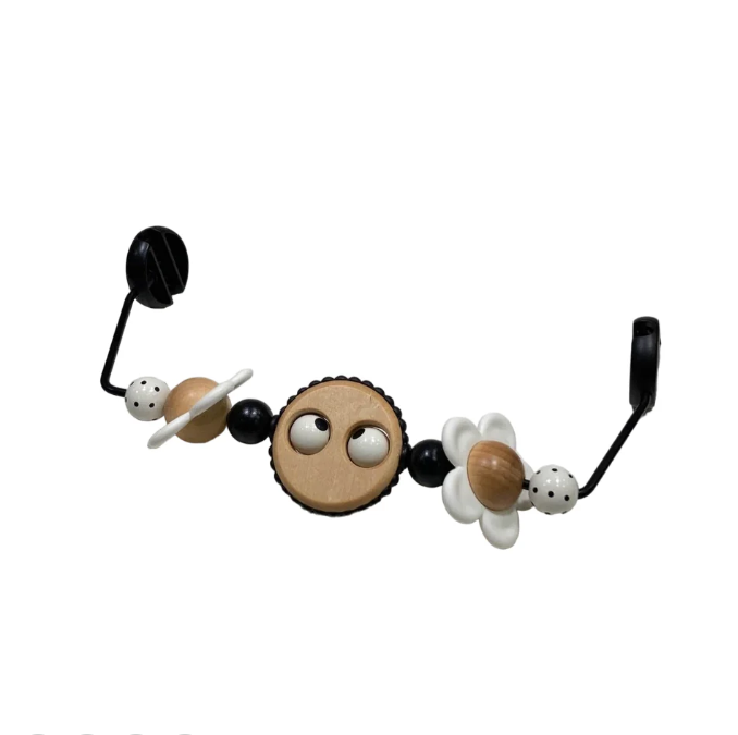 BabyBjorn Toy For Baby Bouncer, Googly Eyes Black & White
